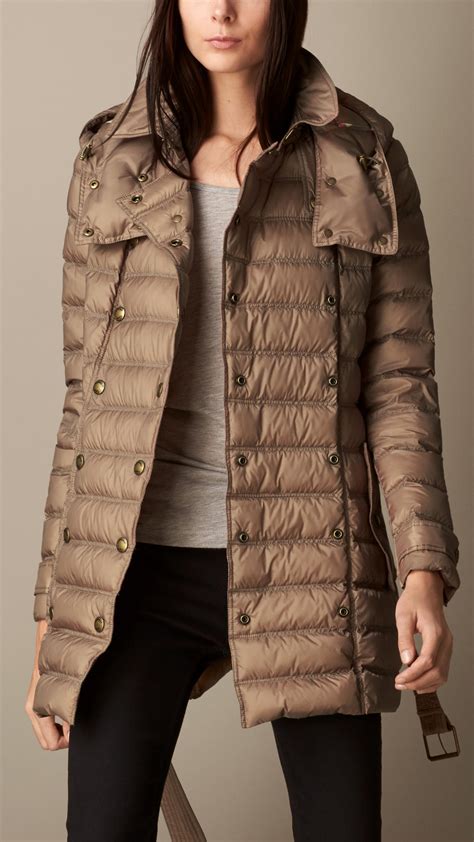 women burberry lightweight jacket|burberry puffer jackets for women.